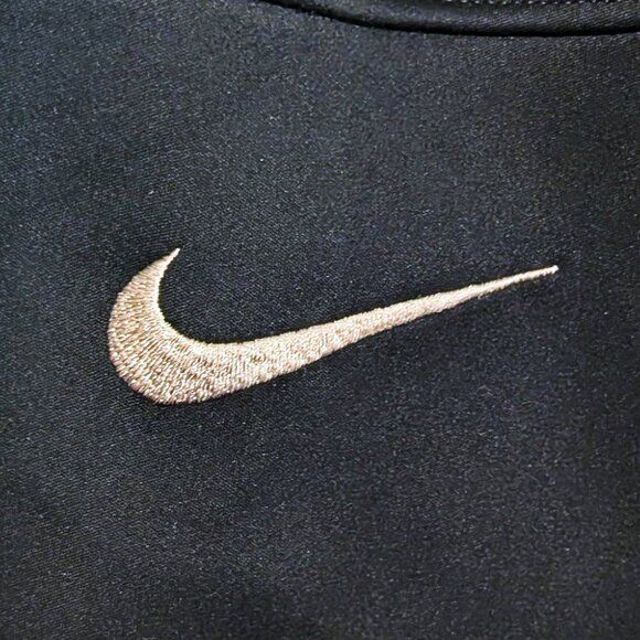 🔥NIKE GOLF Therma-FIT Men's Full-Zip Workout Jacket Black Size (L) Fleece Lined - Picture 5 of 6